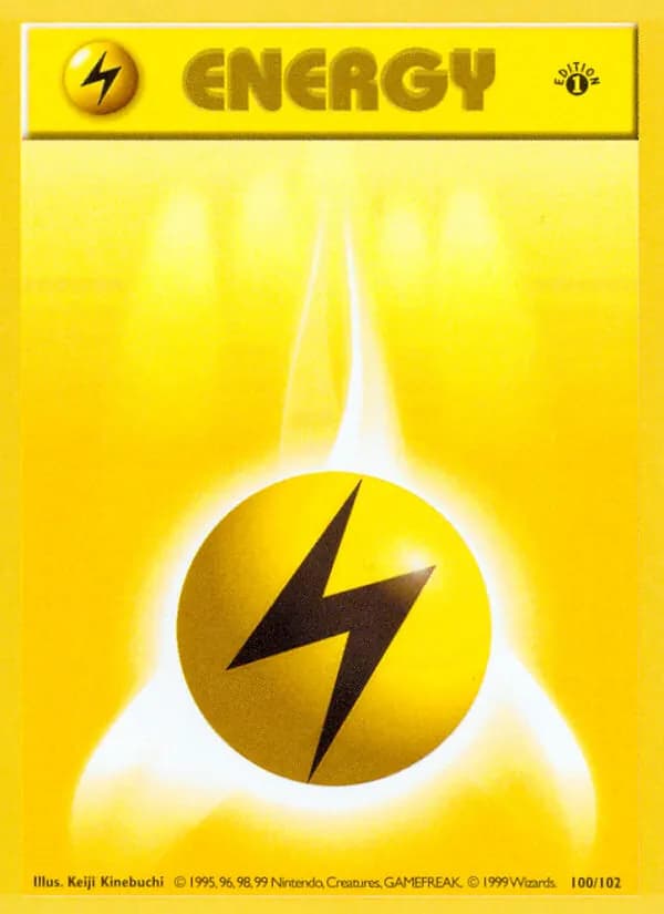 Lightning Energy – Base Set 100