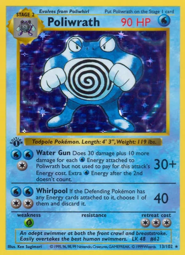 Poliwrath – Base Set 13