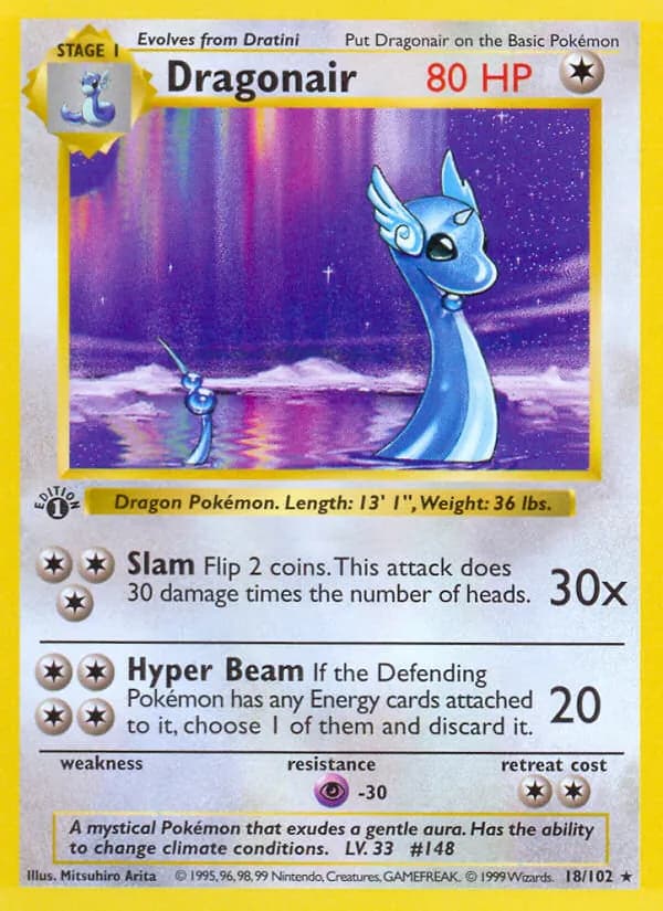 Dragonair – Base Set 18