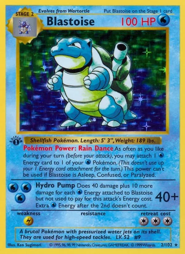 Blastoise – Base Set 2