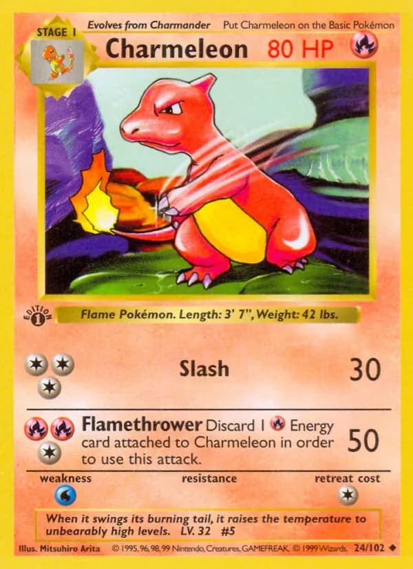 Charmeleon – Base Set 24