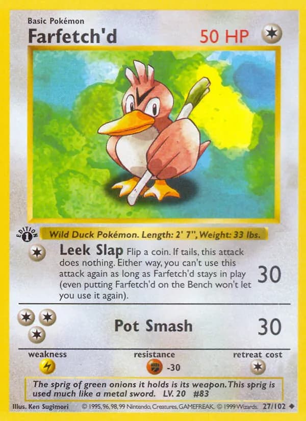 Farfetch'd – Base Set 27