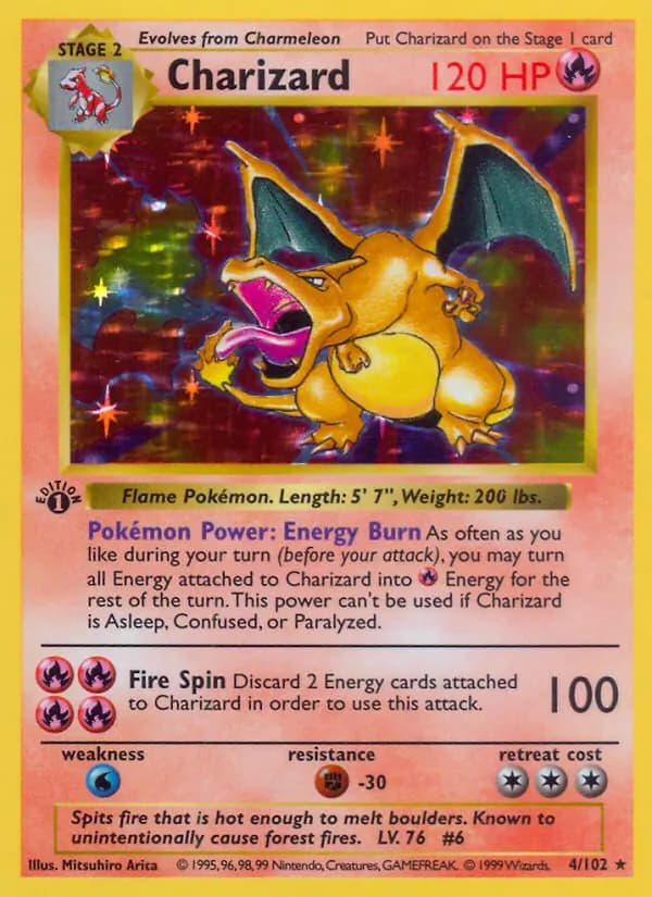 Charizard – Base Set 4