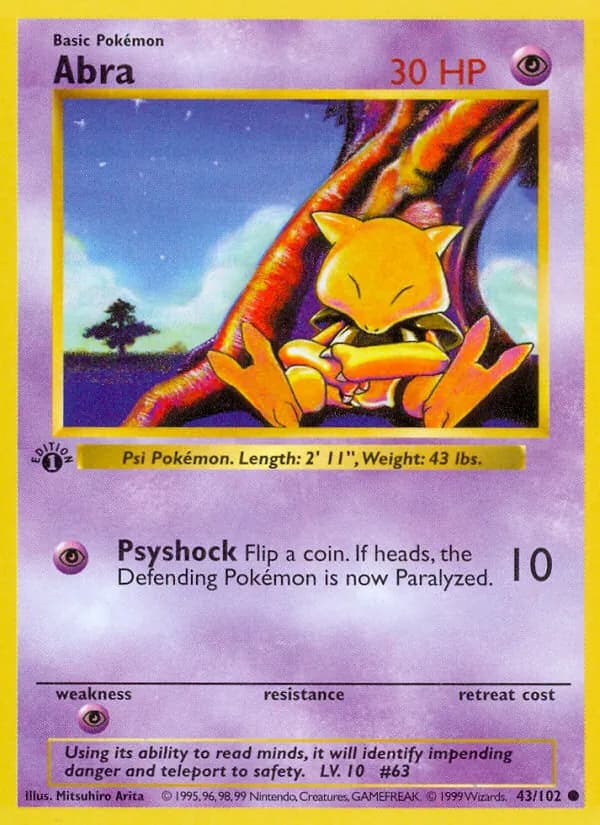 Abra – Base Set 43