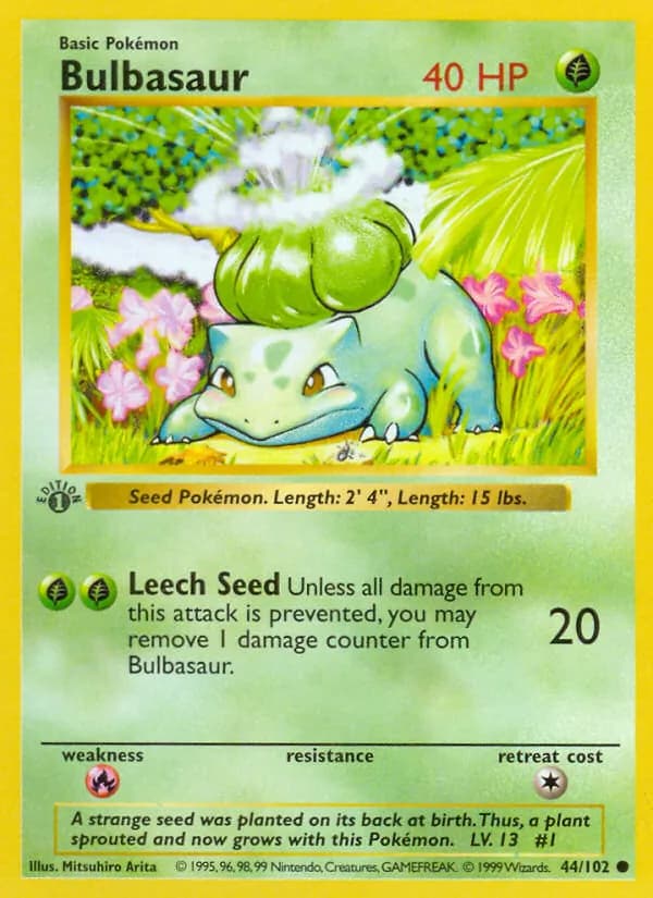 Bulbasaur – Base Set 44