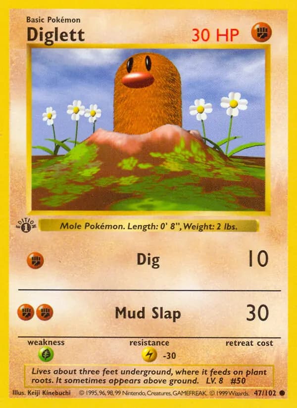 Diglett – Base Set 47
