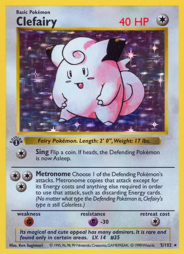 Clefairy – Base Set 5