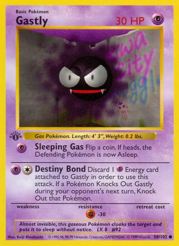 Gastly – Base Set 50