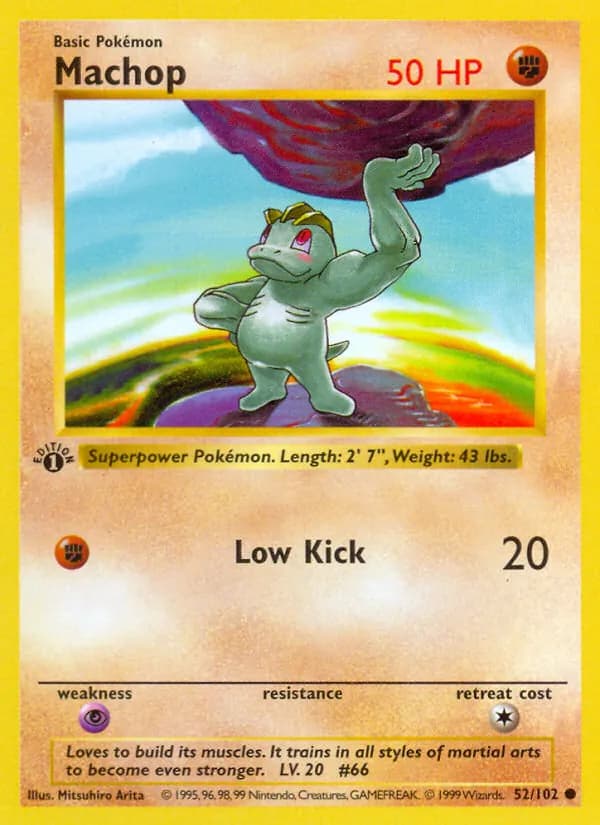 Machop – Base Set 52