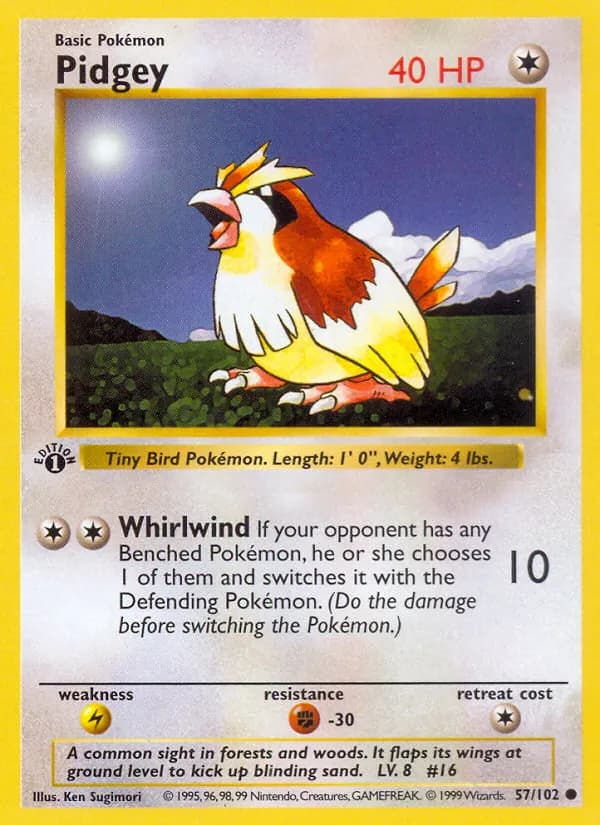 Pidgey – Base Set 57
