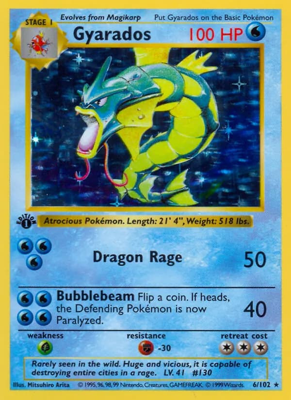Gyarados – Base Set 6