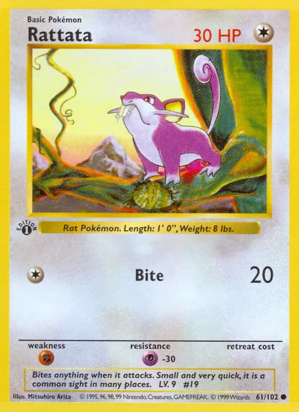 Rattata – Base Set 61