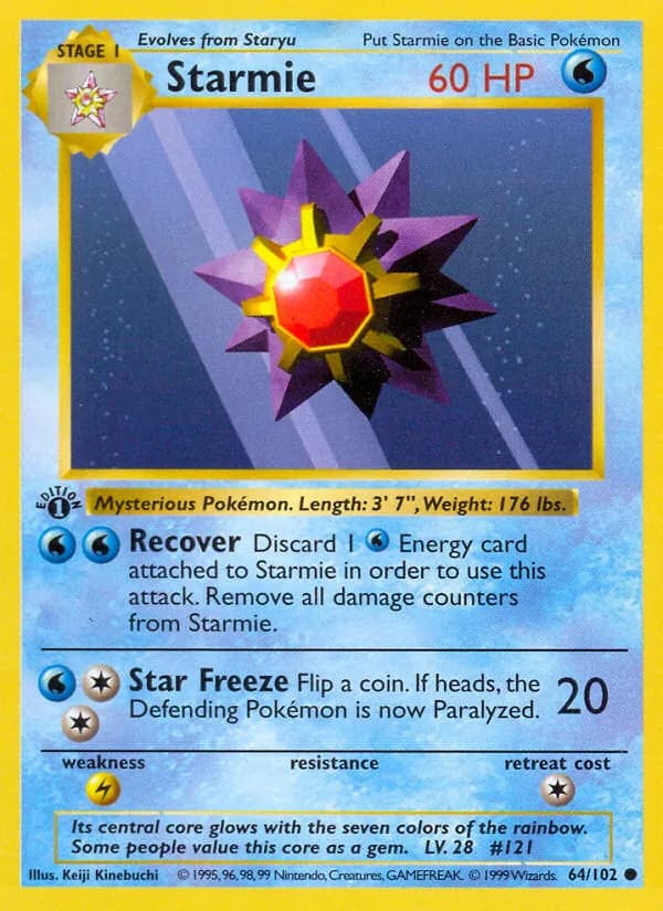 Starmie – Base Set 64