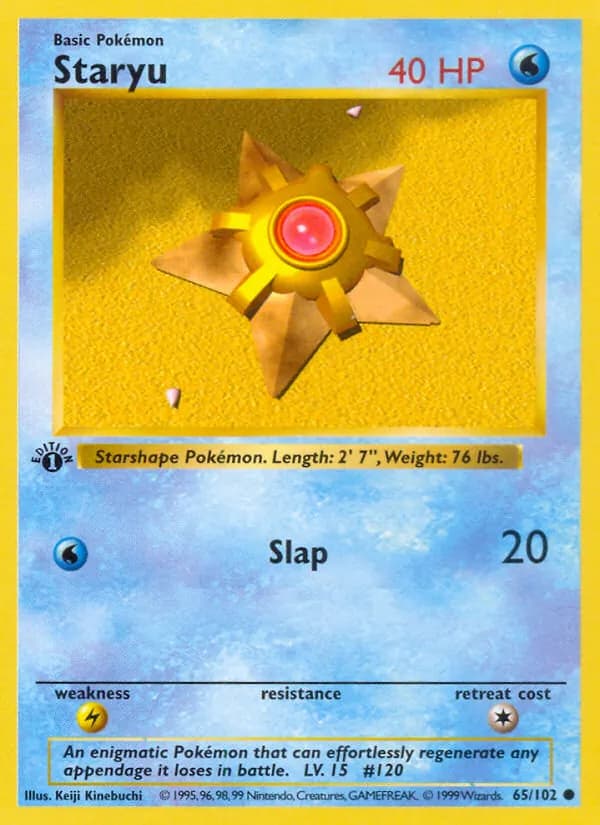 Staryu – Base Set 65