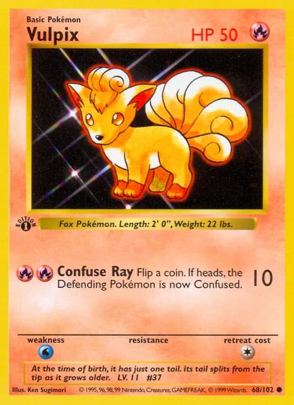 Vulpix – Base Set 68