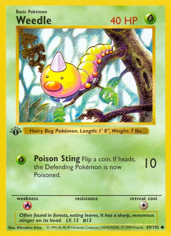Weedle – Base Set 69