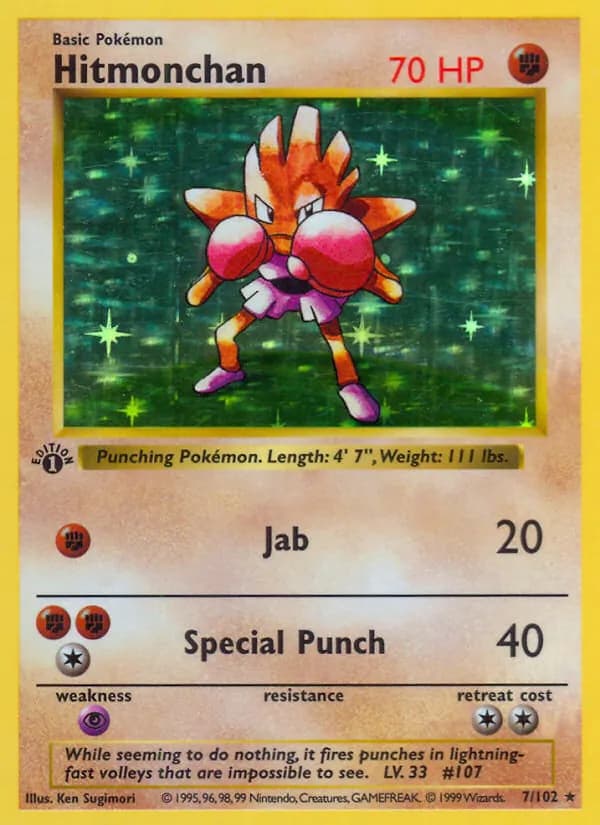 Hitmonchan – Base Set 7