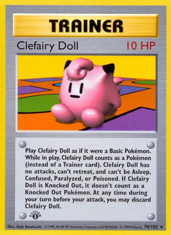 Clefairy Doll – Base Set 70