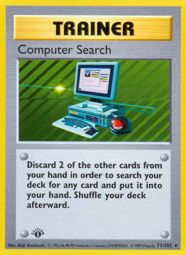 Computer Search – Base Set 71