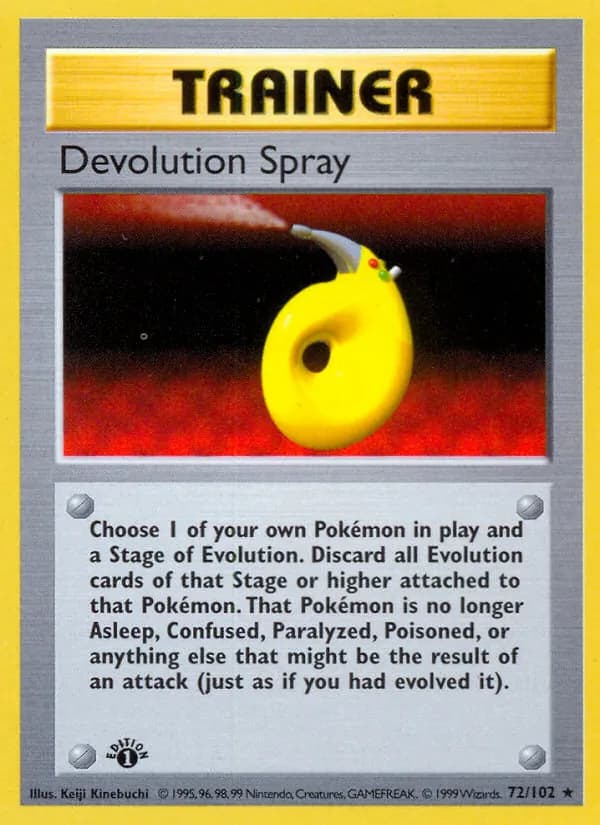 Devolution Spray – Base Set 72