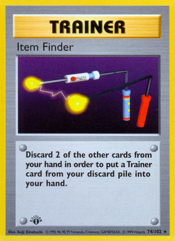 Item Finder – Base Set 74