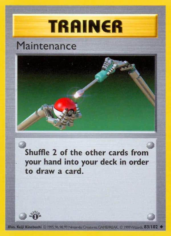 Maintenance – Base Set 83