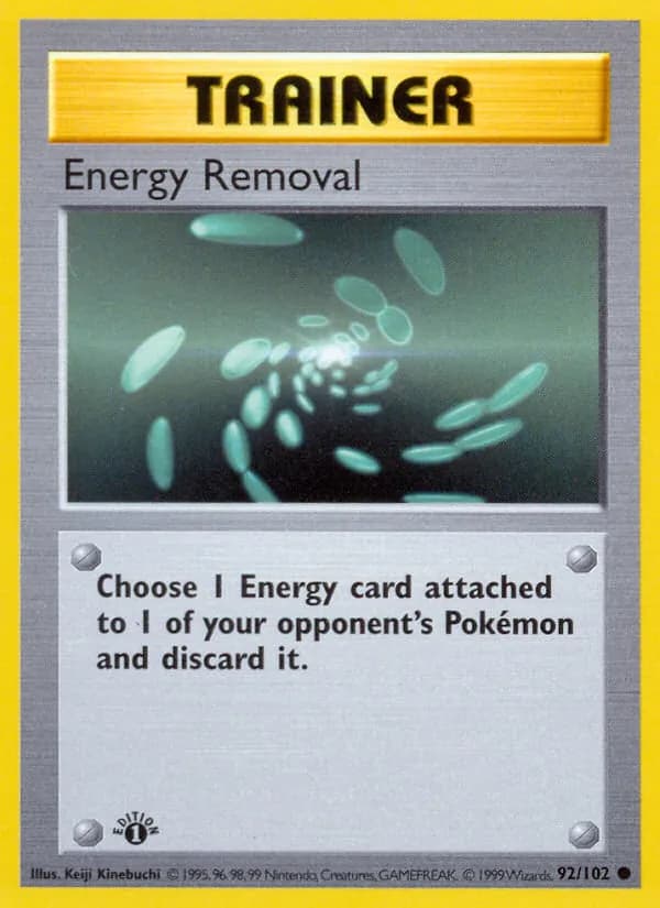 Energy Removal – Base Set 92