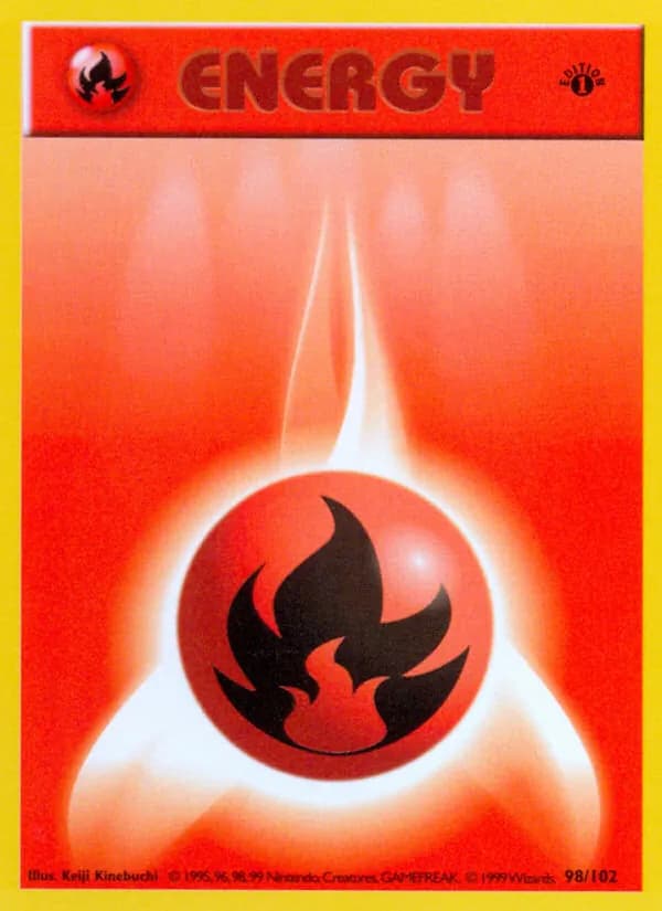 Fire Energy – Base Set 98