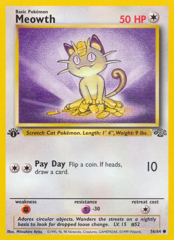 Meowth – Jungle 56