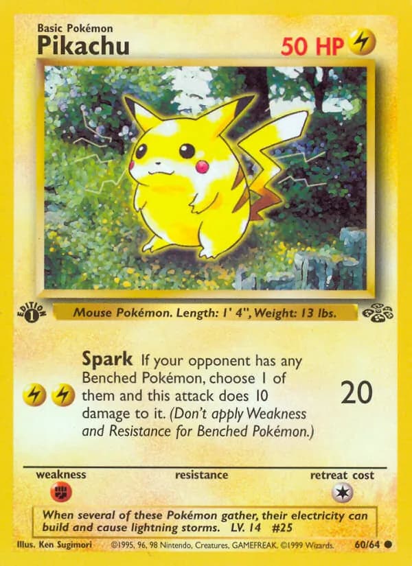 Pikachu – Jungle 60