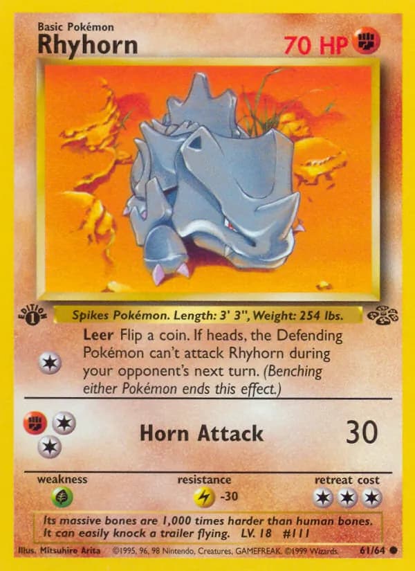 Rhyhorn – Jungle 61