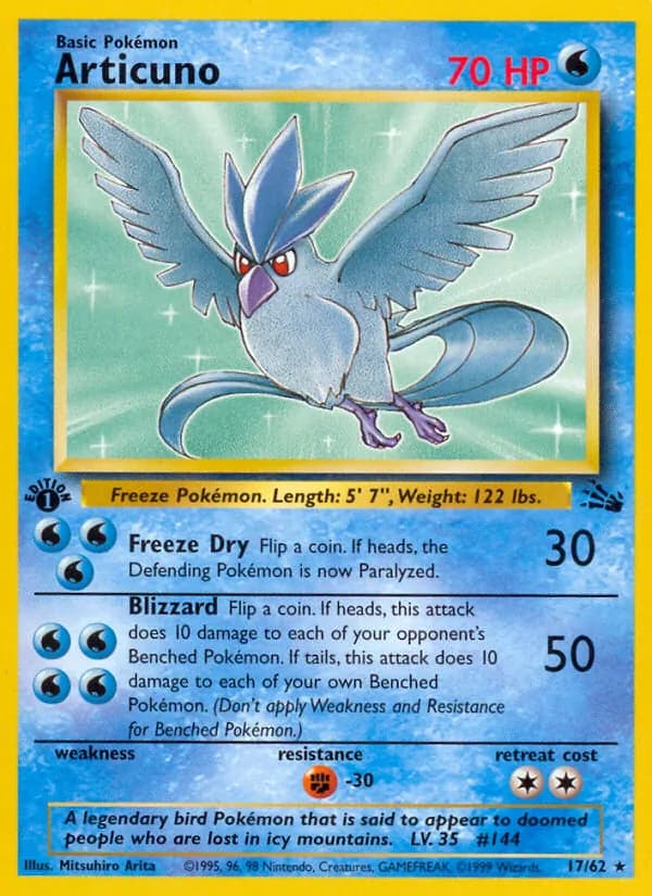 Articuno – Fossil 17