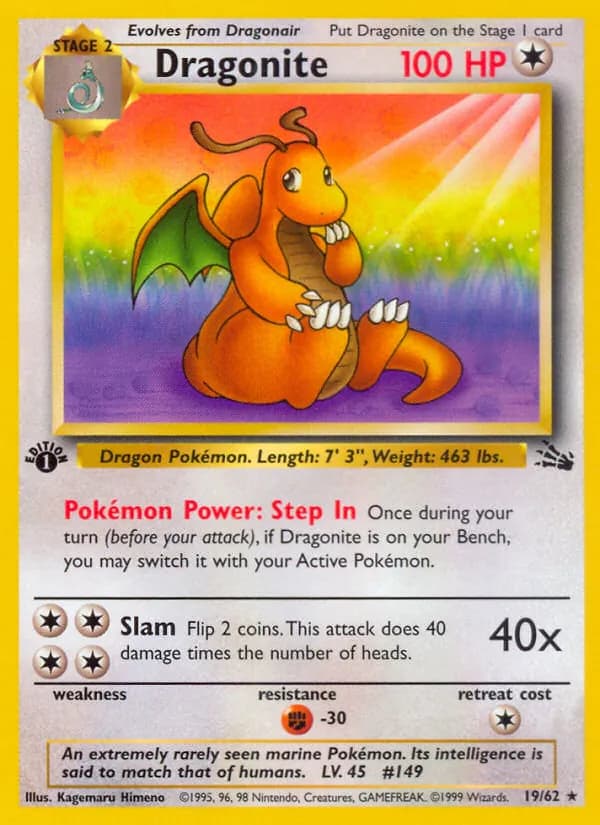 Dragonite – Fossil 19