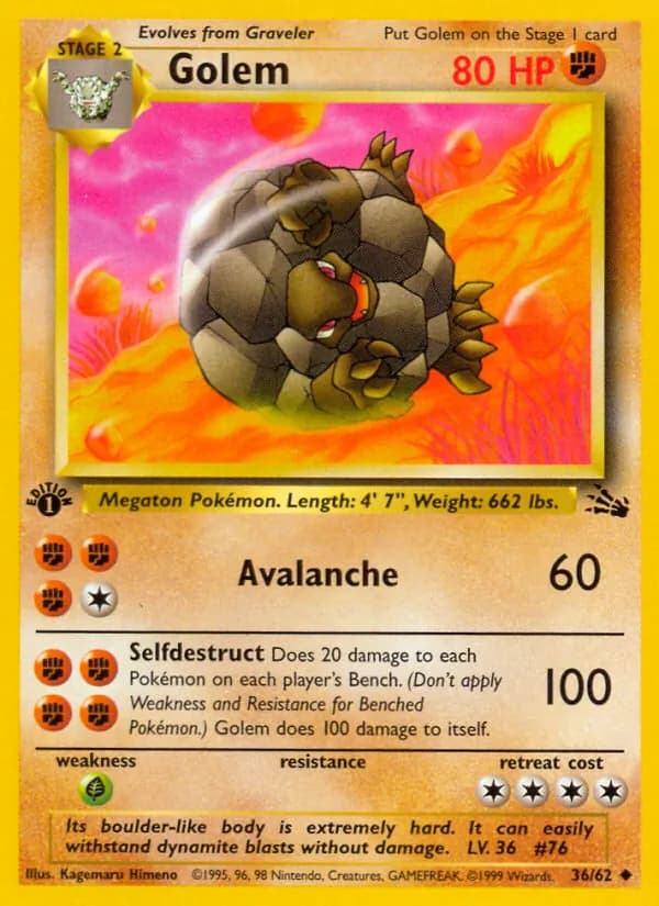 Golem – Fossil 36