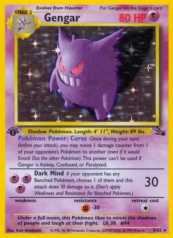 Gengar – Fossil 5