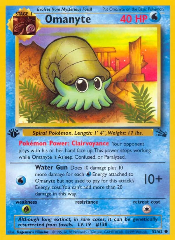 Omanyte – Fossil 52