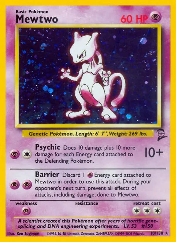 Mewtwo – Base Set 2 10