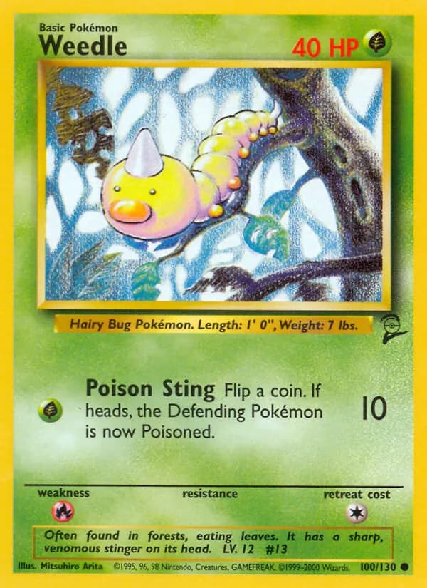 Weedle – Base Set 2 100