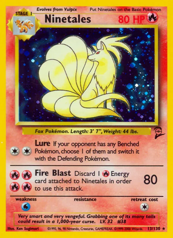 Ninetales – Base Set 2 13