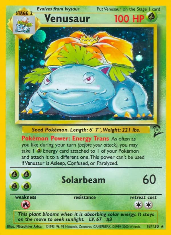 Venusaur – Base Set 2 18