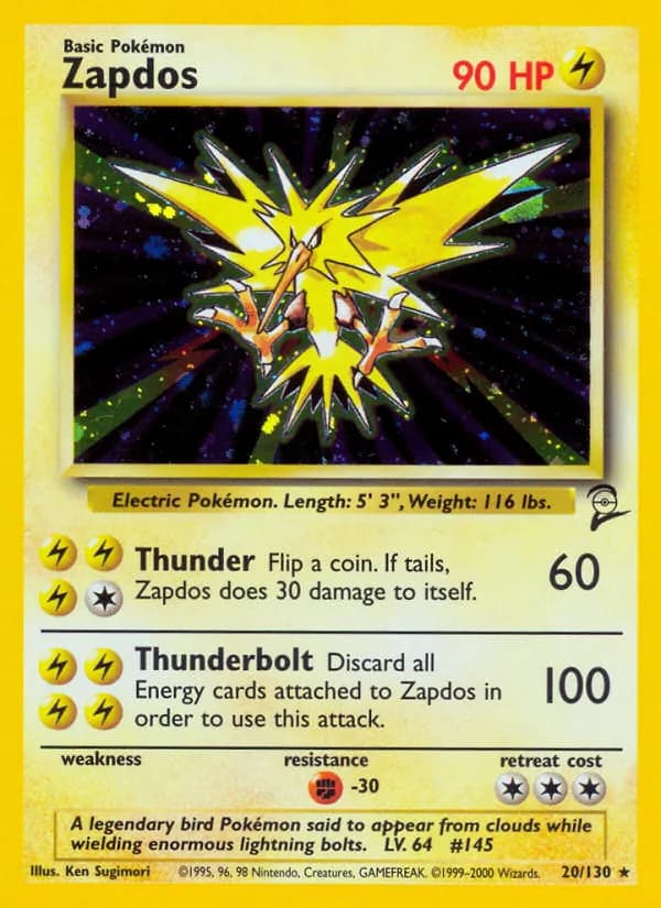 Zapdos – Base Set 2 20
