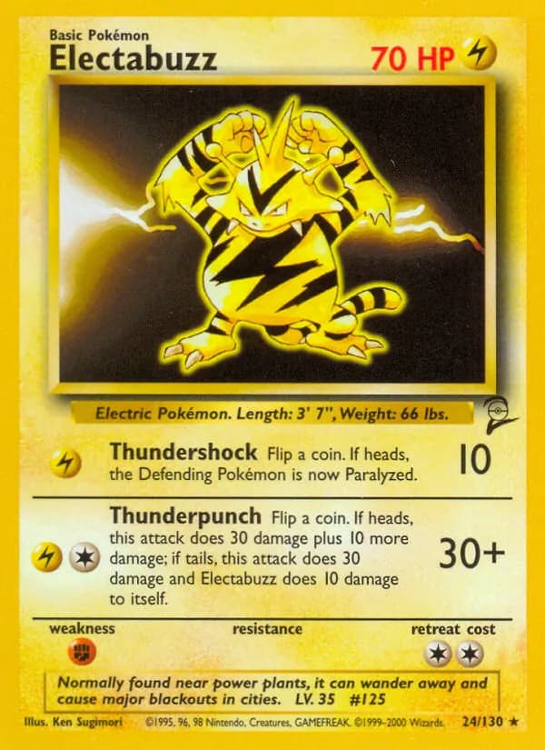 Electabuzz – Base Set 2 24