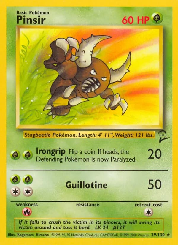 Pinsir – Base Set 2 29