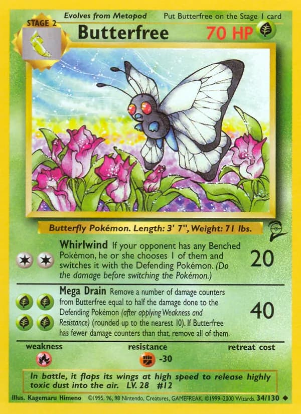 Butterfree – Base Set 2 34