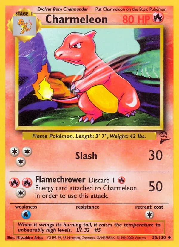 Charmeleon – Base Set 2 35