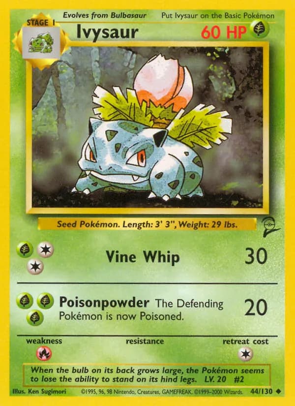 Ivysaur – Base Set 2 44