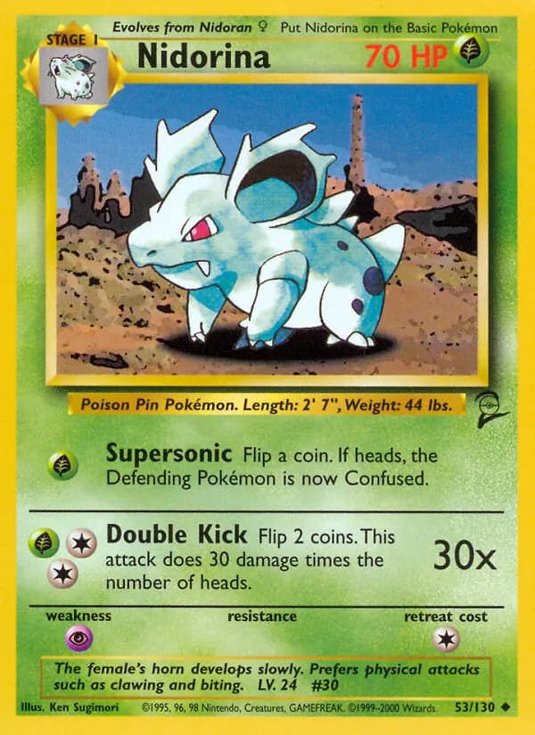 Nidorina – Base Set 2 53