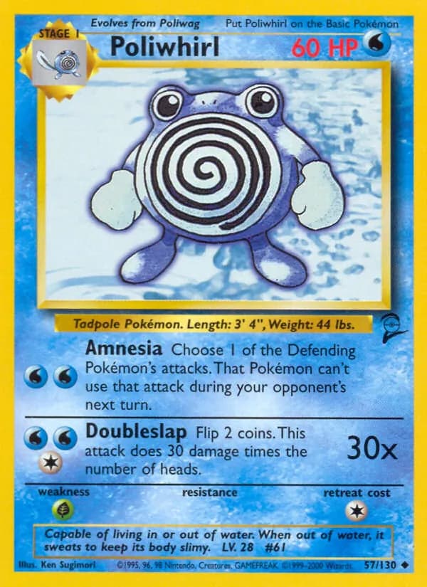 Poliwhirl – Base Set 2 57