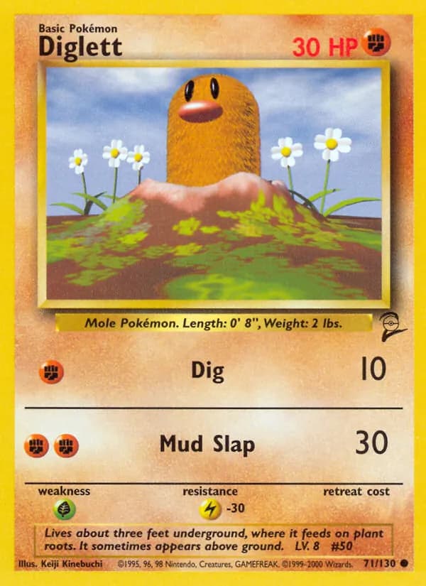 Diglett – Base Set 2 71