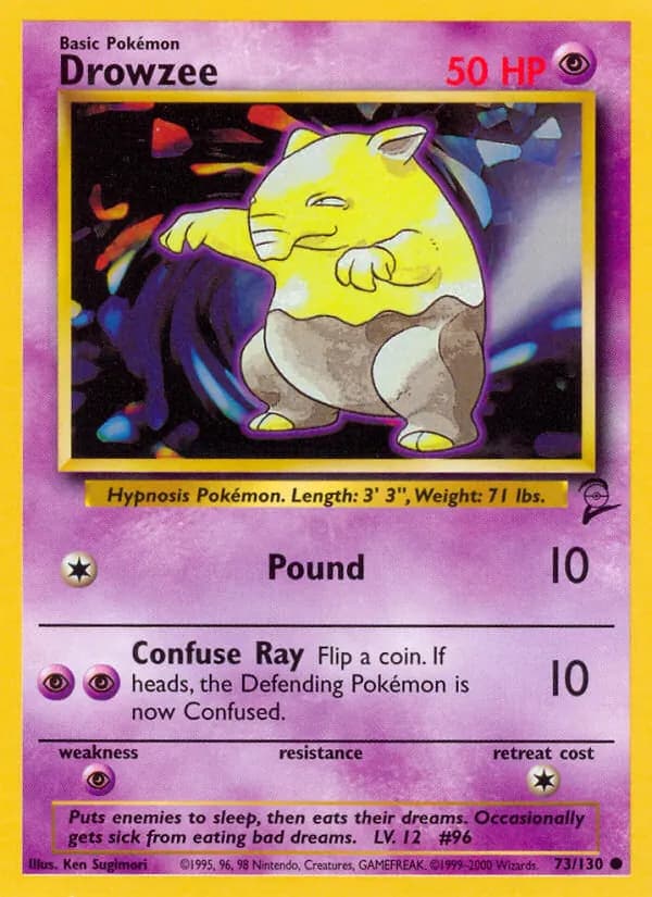 Drowzee – Base Set 2 73